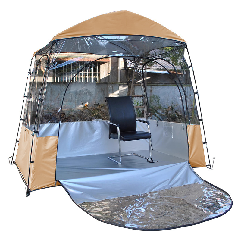 Glamping Tent Outdoor Waterproof Warm Keep Screen House Gazebos Greenhouse 4-6 Person Large Oversize Transparent Tents