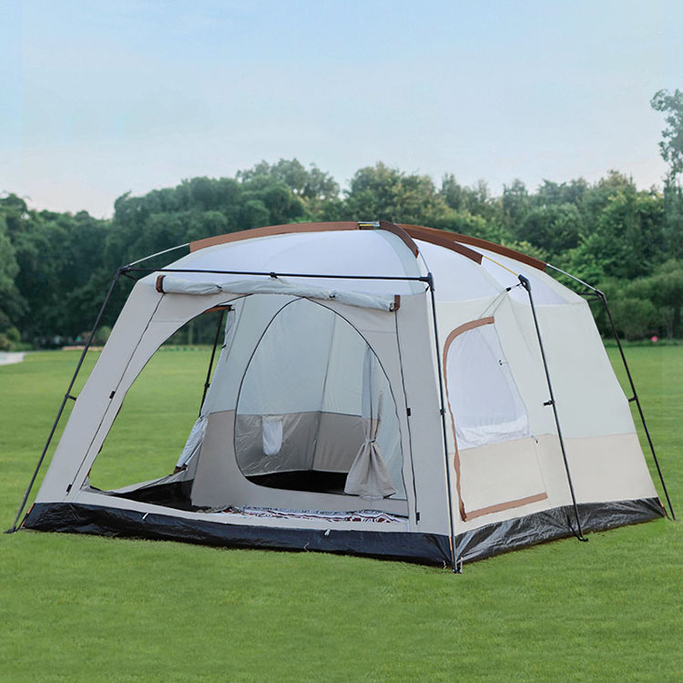 Customized Camping Tents Outdoor 6 -12 Persons Large Size Shelter Tent Sleepover Waterproof Family Foldable Portable Tents