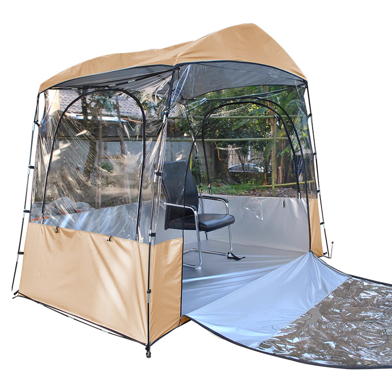 Sports Tent Outdoor Screen House Room Camping Tent Canopy Gazebos Greenhouse Large Oversize Warm Keep Transparent Tent