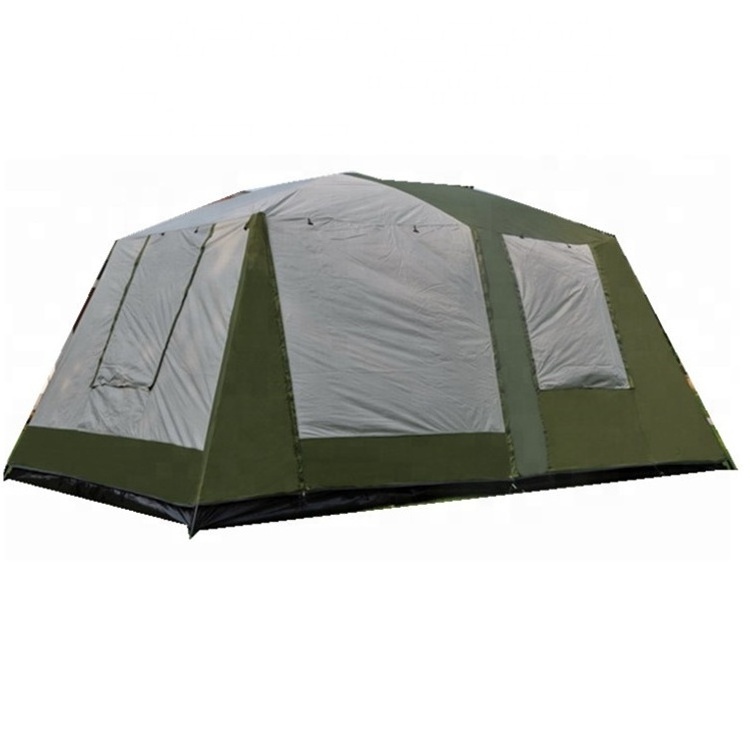 8-10 Person Camping Family Double Layer Tent Full