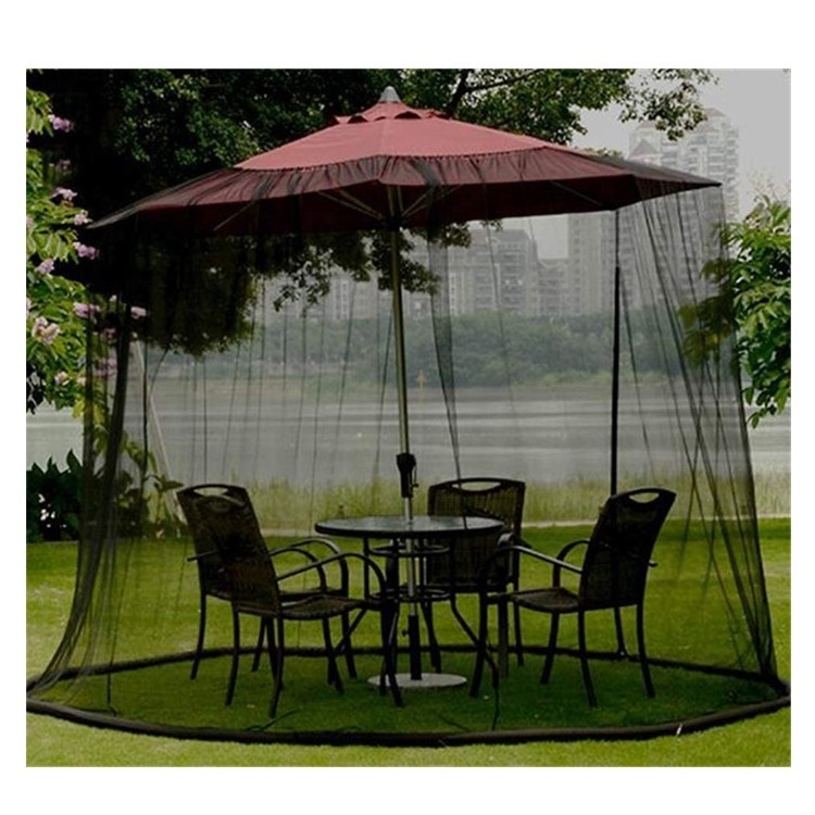 Umbrella Mosquito Netting Cover For Garden