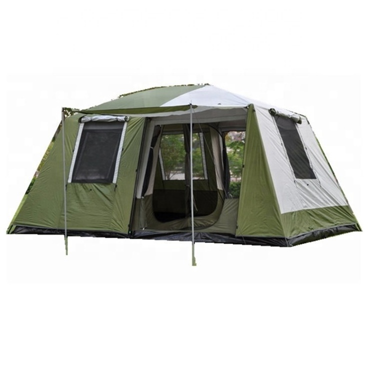 8-10 Person Camping Family Double Layer Tent Full