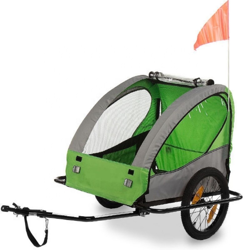 Bike Trailer Tent For Toddles Kids Single And Double Seat 2 In 1 Canopy Carrier