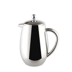 Stainless Steel Plunger Kitchen French Press Espresso And Tea Maker