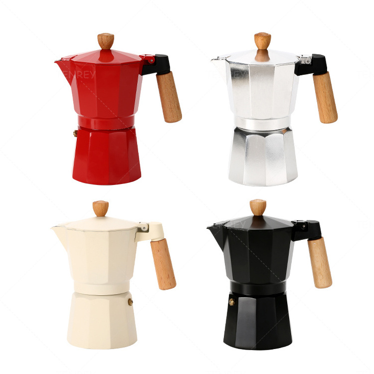 150/300ML Aluminum Alloy Moka Coffee Pot Espresso Coffee Maker Moka Pot