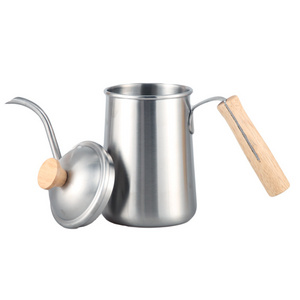 Tenrey Portable Stainless Steel Gooseneck Pour Over Coffee Long Spout Drip Kettle