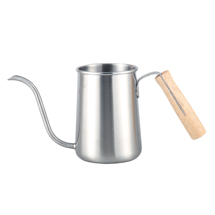 Tenrey Portable Stainless Steel Gooseneck Pour Over Coffee Long Spout Drip Kettle