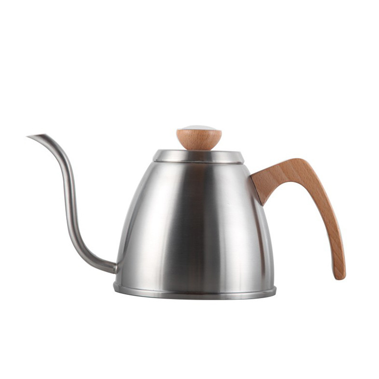 Hot Sale Pour Over Coffee Drip Kettle 1.0L Stainless Steel Gooseneck Coffee Tea Kettle