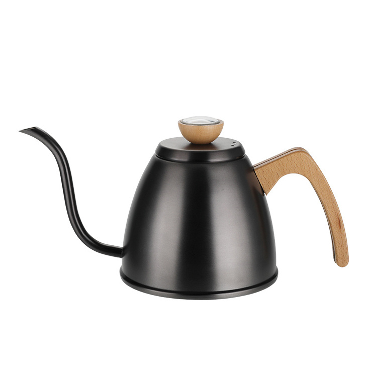 Hot Sale Pour Over Coffee Drip Kettle 1.0L Stainless Steel Gooseneck Coffee Tea Kettle