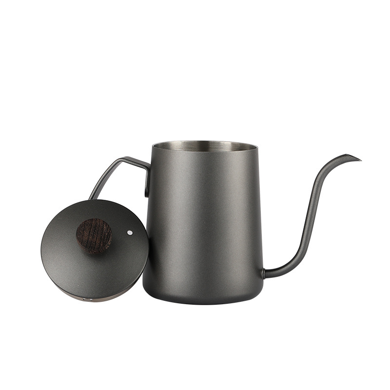 Tenrey Stainless Steel Long Mouth Drip Gooseneck Pour Over Coffee Drip Kettle