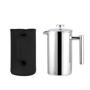 Copper Large Thermal Brewer 34Oz 1000ML  Stainless Steel Double Wall Vacuum Insulated French Press Coffee Maker