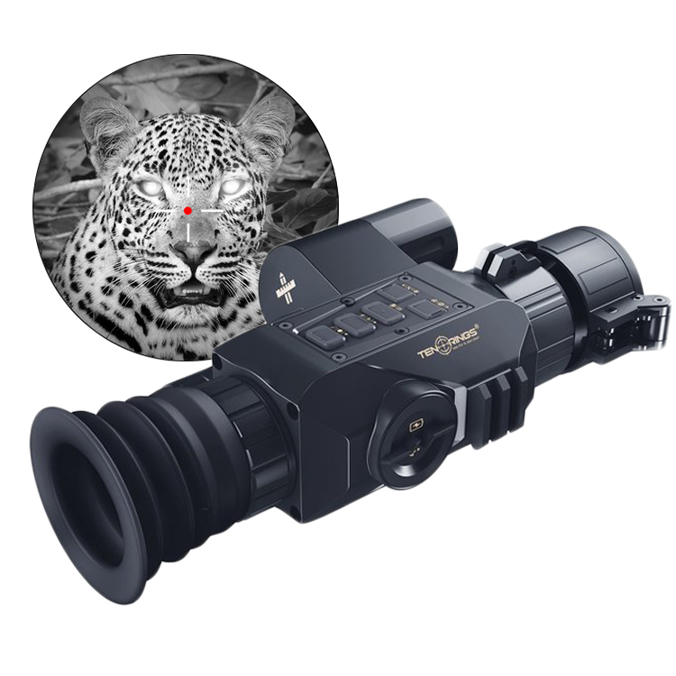 Hunting equipment 2-5X 1080P HD Digital Night Vision Scope WiFi With 850mm/940nm Infrared Flashlight