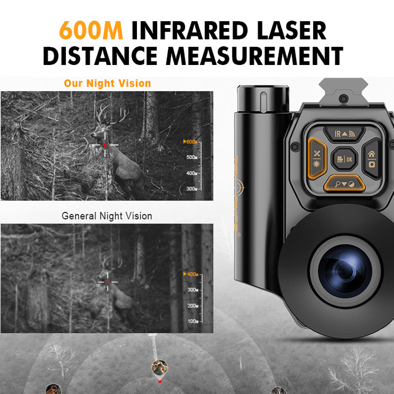 OEM Optics Sight Scope Illuminated With Red Dot Laser For Outdoor Activities