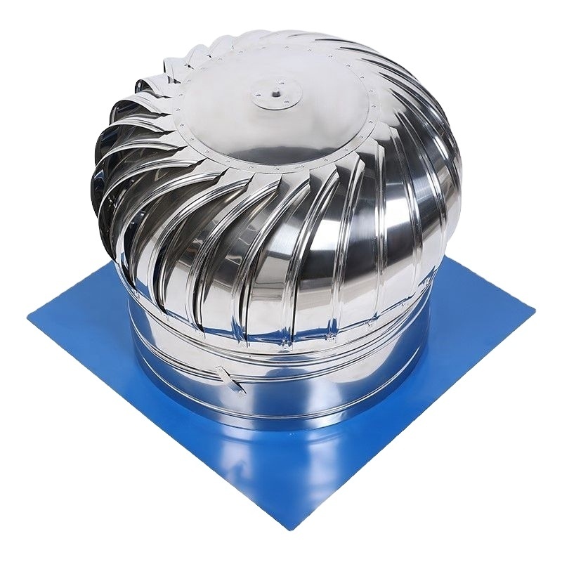 Roof Mounted Industrial Exhaust Fan/roof Ventilator for Factory/self Driven Roof Extractor Fan Silver Stainless Steel 2 Years