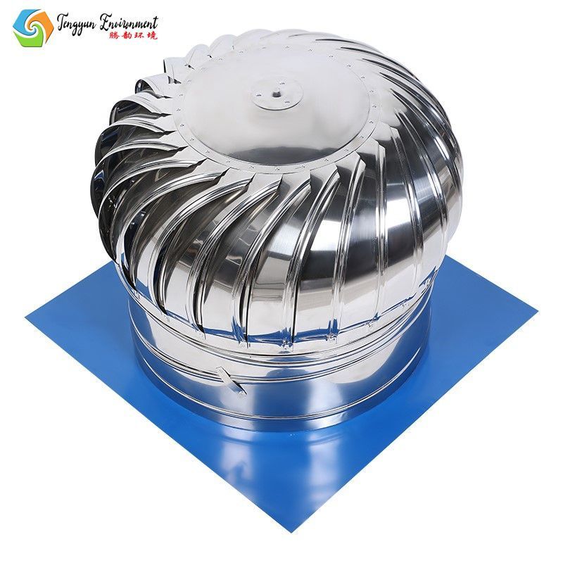 Roof Mounted Industrial Exhaust Fan/roof Ventilator for Factory/self Driven Roof Extractor Fan Silver Stainless Steel 2 Years