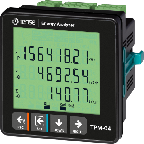 Energy Analyzer Electrical Network Analyzer Power meter Energy Quality Panel Meters TPM-04