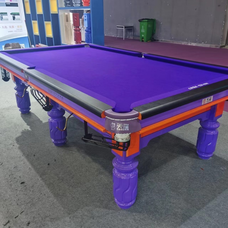 2022 China Made 8 Ball 9 Ball Bar Room Game Sports Slate Bed Pool Standard Size 3 Cushion Billiard Table For Sale