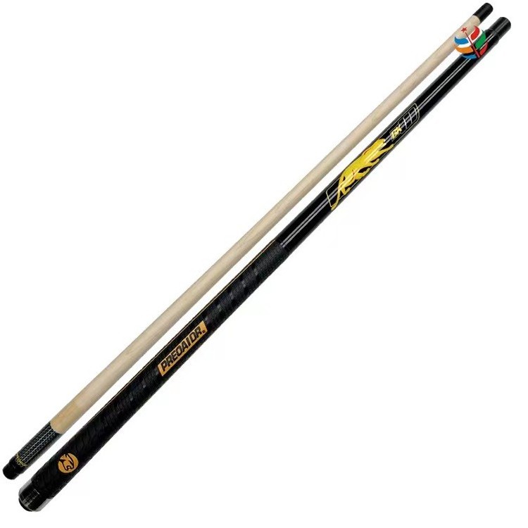 handmade professional ebony wood inlay billiard pool cue