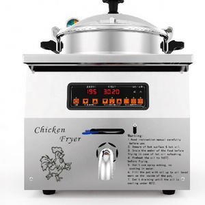 Factory direct large-capacity countertop multi-function fried chicken pressure fryer