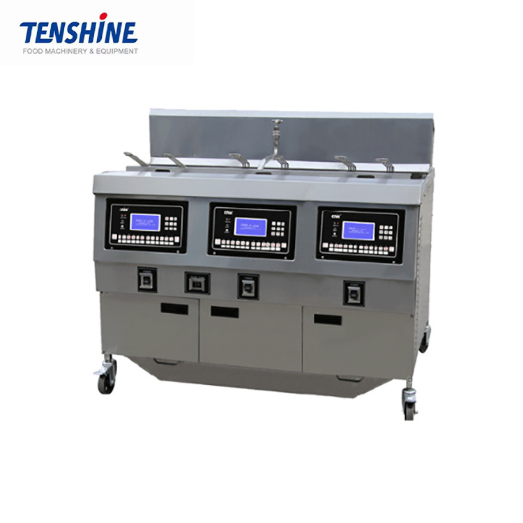 high quality kfc mcdonalds commercial equipment stainless with adjustable temperature controls turkey fryer