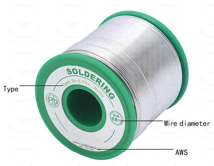 Customized rosin core lead solder wire 800g 0.6 2.0mm sn63pb37 Tin Welding Wire lead solder wire