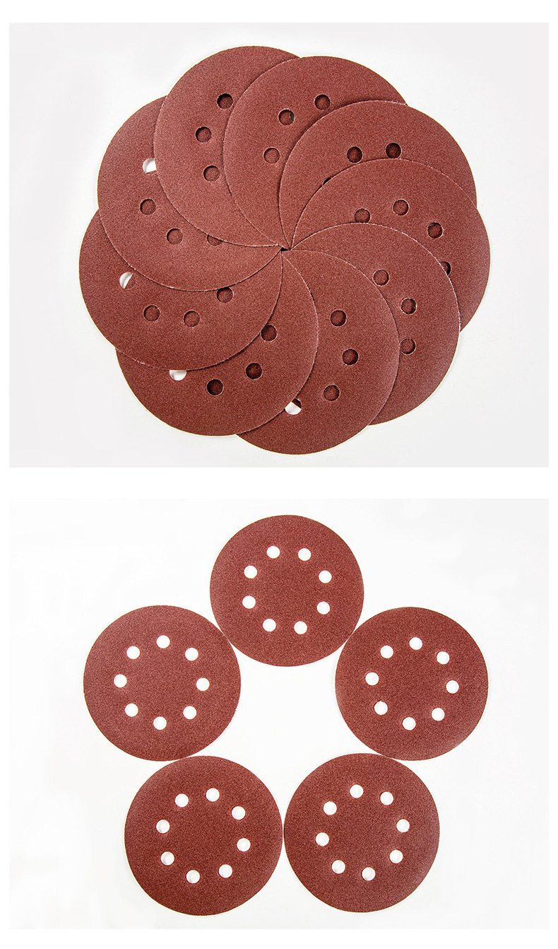 Sandpaper 80/120/400/1000/2000 grit Round Sand Paper Sanding Discs for wood and metal