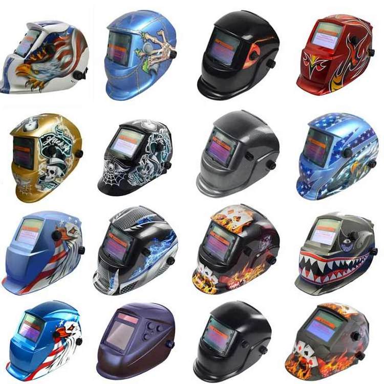 Man Helmets Welding Helmet with and Machine Decals Hard Hat Powered Air Purifying Superman Iron Miller Tecmen 3M 24*15*15cm HD02