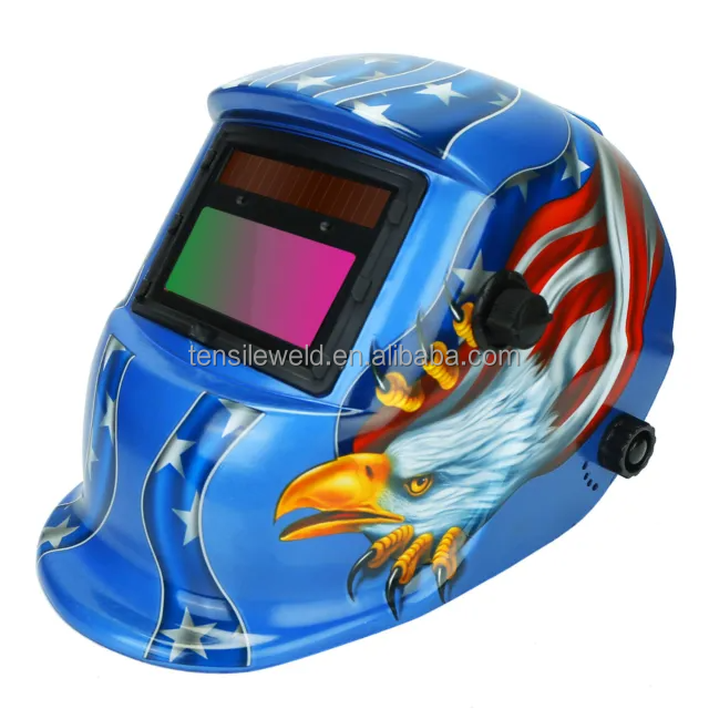 welding helmets iron man with led lights automatic auto with fan