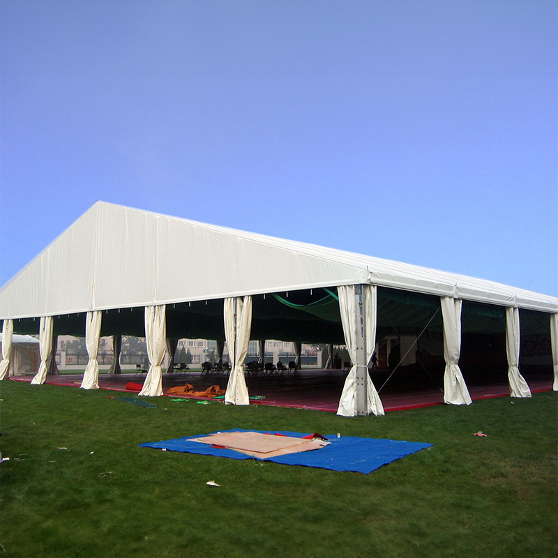 Custom Outdoor Transparent Event Aluminum Big Canopy Marquee Tents Outdoor 1000 M3 For Events 10X30 Wedding Tent