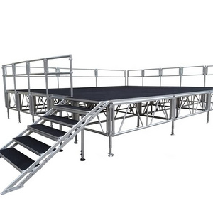 Aluminum Staging Platforms Stage Deck Outdoor Music Aluminum Truss Mobile Concert Event Wedding Portable Stage