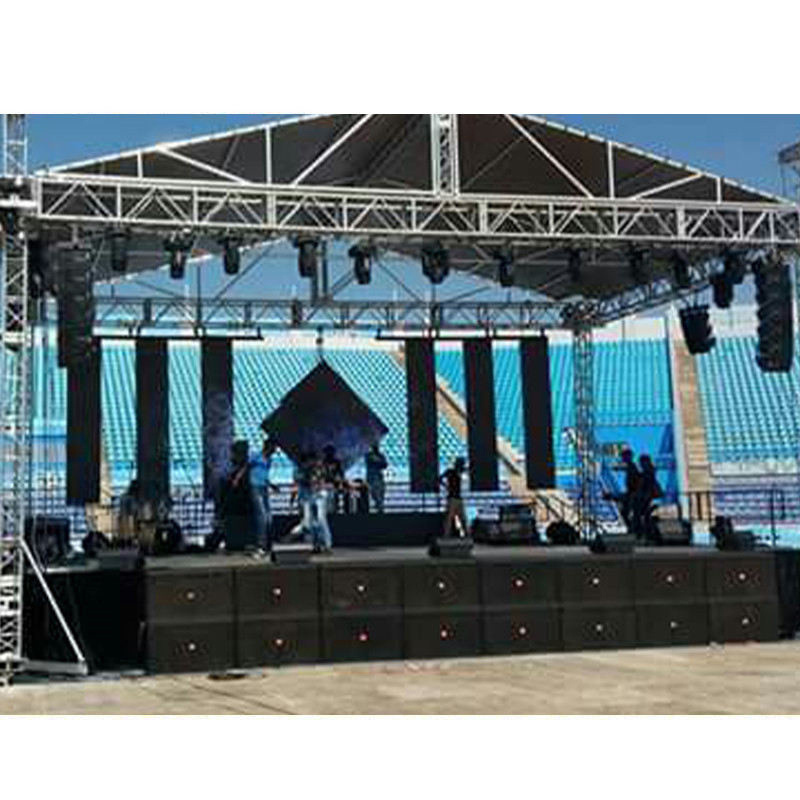 Aluminum Stage Backdrop Roof Truss Frame Display Lighting Podium Truss Pillar For Event Concert Event Stage Platform