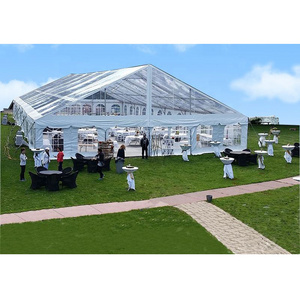 Large Custom Outdoor Aluminium Big Waterproof Party Marquee Wedding Tents For 300 People 20X10 Wedding Tent