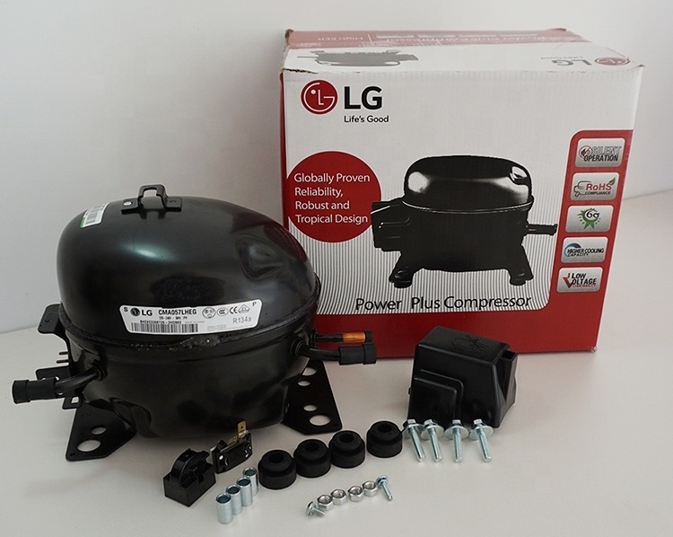 New Original LG Factory 1/8HP 1/6HP 1/5HP 1/4HP 1/3HP 1/2HP  R134A refrigerator compressor