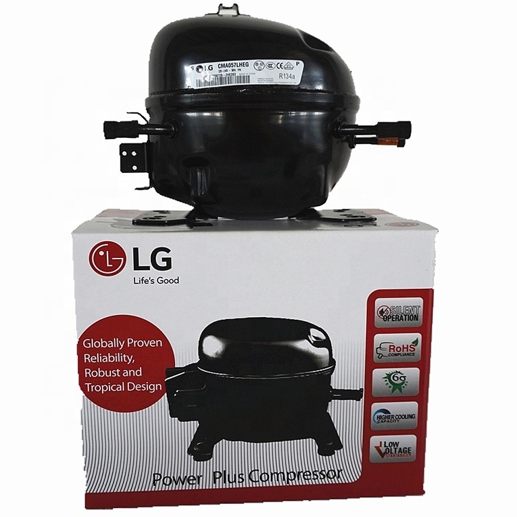 New Original LG Factory 1/8HP 1/6HP 1/5HP 1/4HP 1/3HP 1/2HP  R134A refrigerator compressor