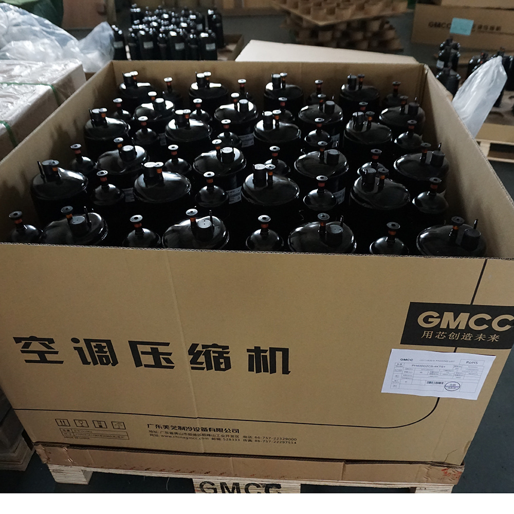 China GMCC Factory Supply Original New Air Conditioner COmpressor 2Ton 2.5Ton 3 Ton Pallet Package Fast Delivery