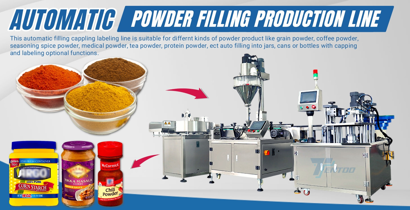 High precision instant coffee production line whey milk protein powder filling machine