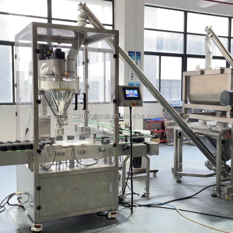 High precision instant coffee production line whey milk protein powder filling machine