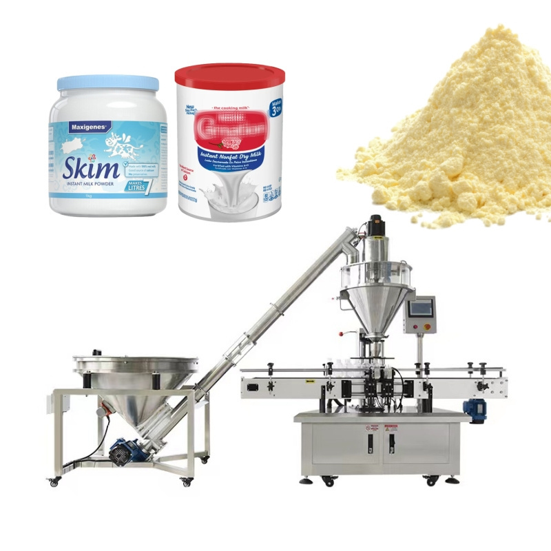 High accuracy automatic 1kg flour packaging machine cassava maize corn wheat flour milk powder packing machine