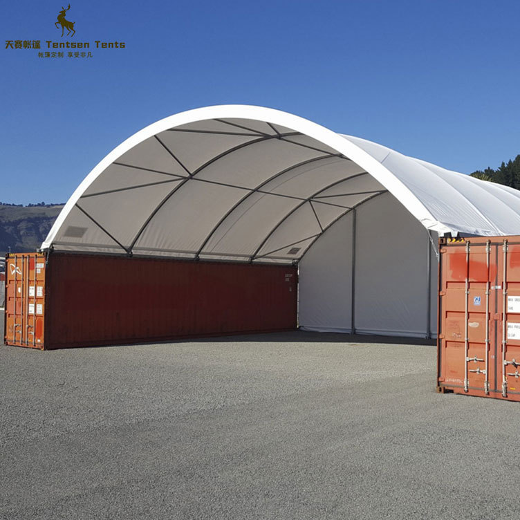 C4040 Custom size 12x12m steel frame car shelter container shelter For sale