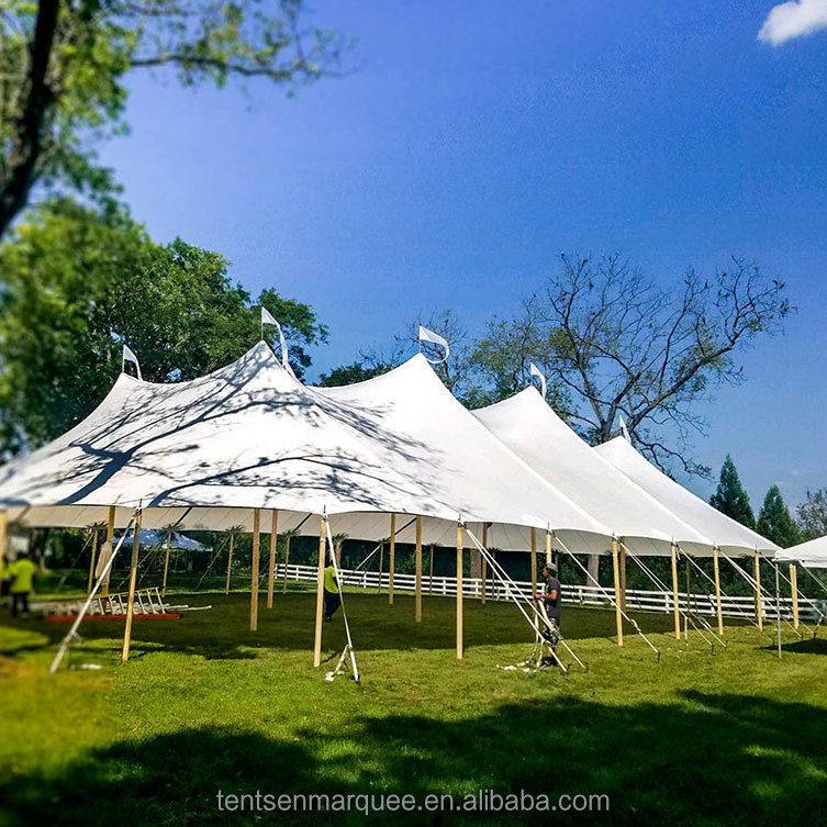 10x25 Sperry Sailcloth Fire Waterproof Events Wedding Party Promotion Pole Camp Tent Outdoor