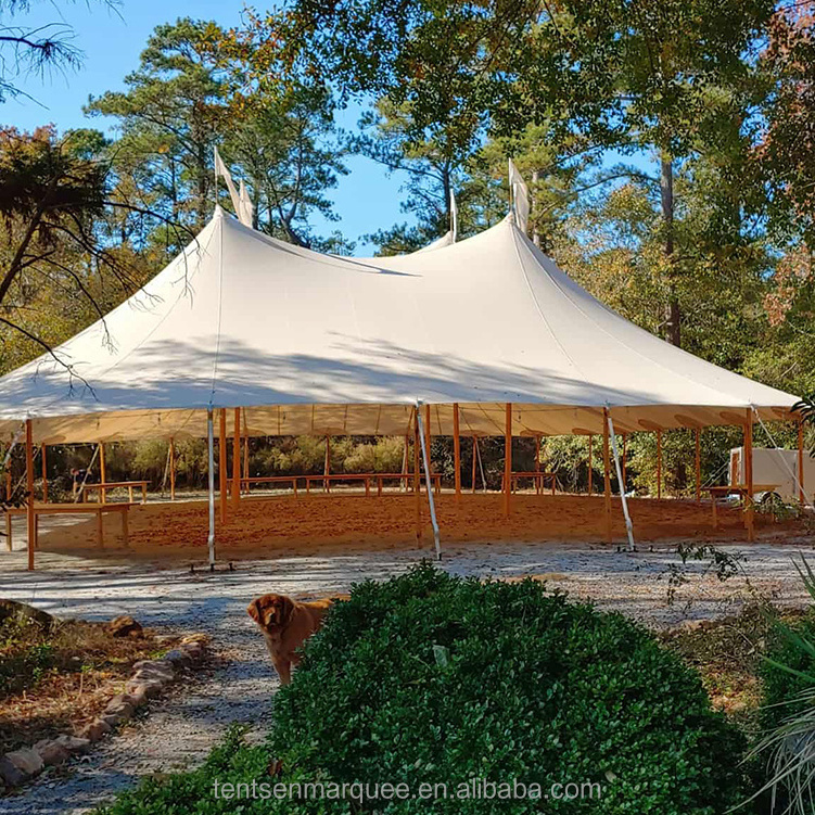 Factory Price Marquee Wedding Party Event Supply stretch sailcoth tent For Sale