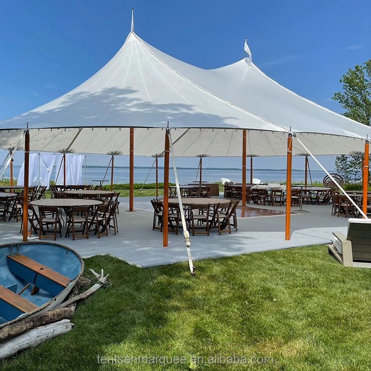 Brand New Marquee Tent 12X12 Wedding 10 X 20 White Sperry Sailcloth For Sale