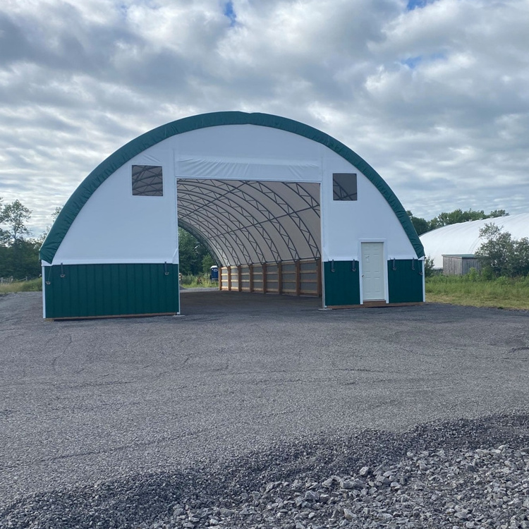 Best Price Farm Shed Steel Structure 20Ft 40Ft 70Ft Fabric Container Tent Shelter Dome