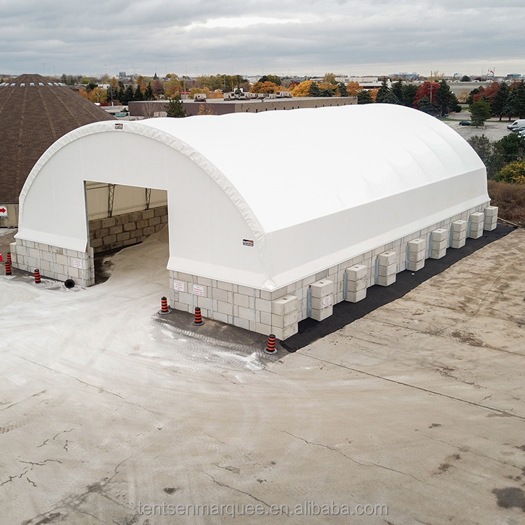 Factory Price Livestock 20Ft 70Ft Fabric Tent Dome 40Ft Container Shelter