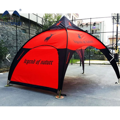 Factory direct sale cheap firm structure metal dome tent with customized logo outdoor event durable steel frame arch dome gazebo