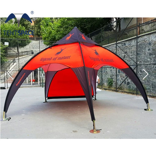 Factory direct sale cheap firm structure metal dome tent with customized logo outdoor event durable steel frame arch dome gazebo