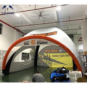 High performance customized inflatable sports tent air dome gazebo branded outdoor events air canopy with transparent PVC window