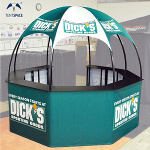 Promotional hexagonal vendor tent for food festival drink street food tent for outdoor event