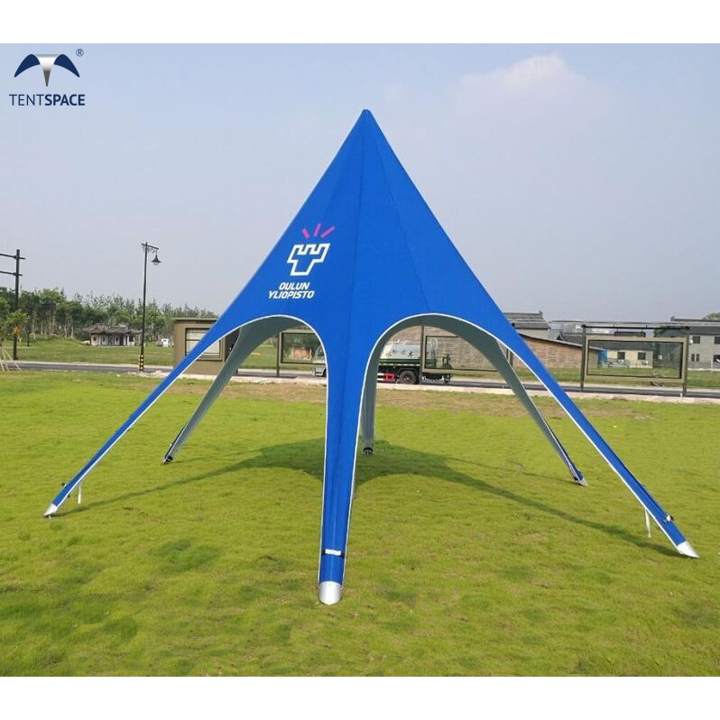 Factory direct supply quick delivery custom white large star marquee backyard canopy tent for outdoor party events