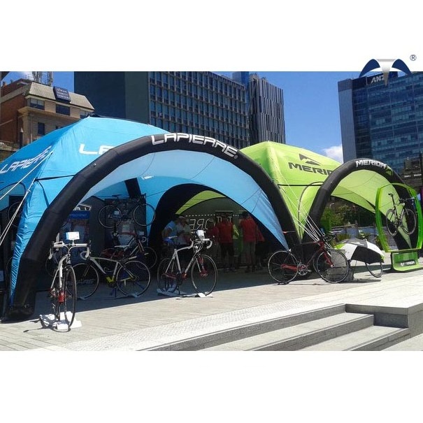 Commercial big branded inflatable advertising event tent customized luxury air dome canopy for outdoor trade show events on sale